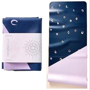 Anthropologie "Live Mindfully" Travel Yoga Mat